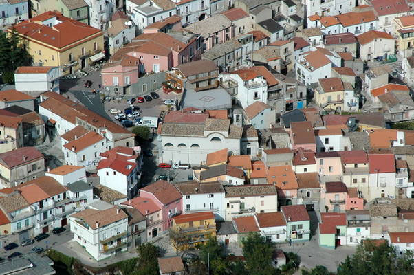 Barile- Veduta aerea