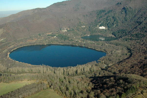 Monticchio - Veduta aerea
